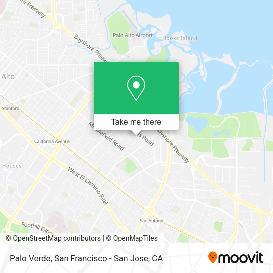 Mapa de Palo Verde