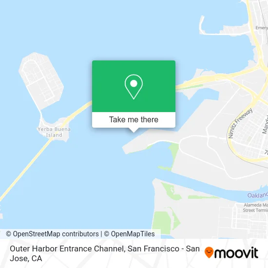 Outer Harbor Entrance Channel map