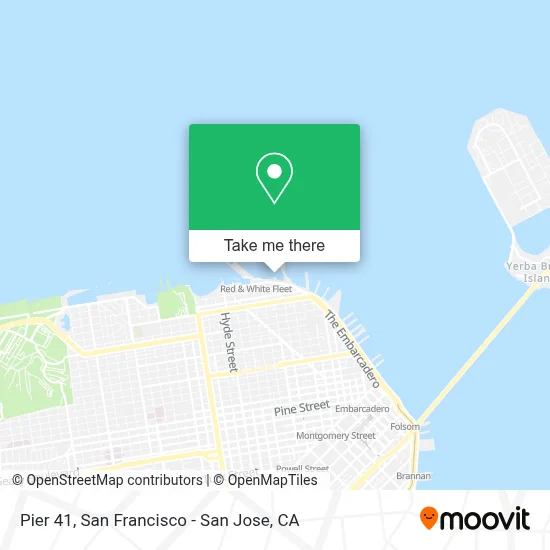Pier 41 map