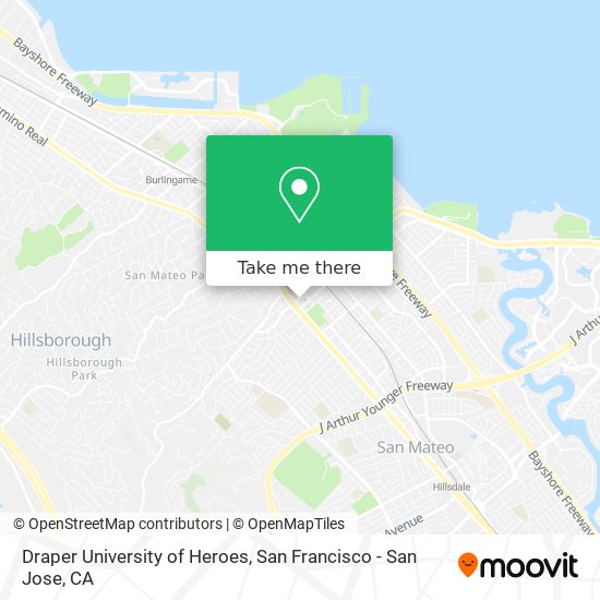 Draper University of Heroes map