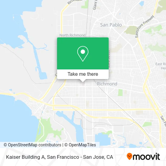 Mapa de Kaiser Building A