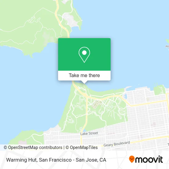 Warming Hut map