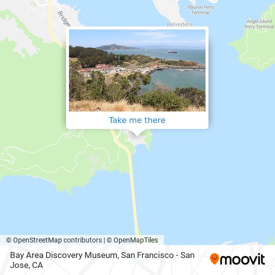 Bay Area Discovery Museum map