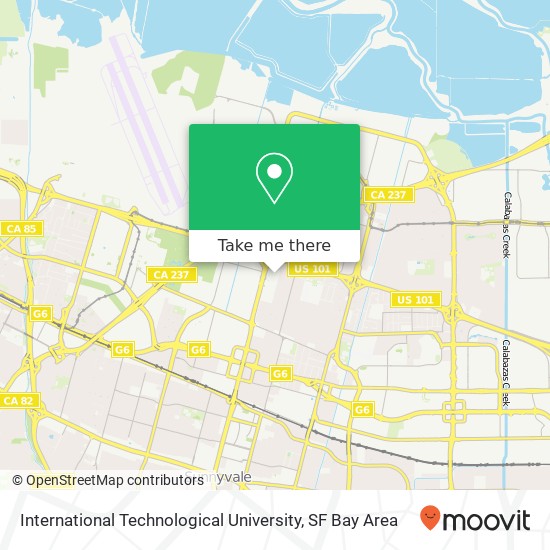 Mapa de International Technological University