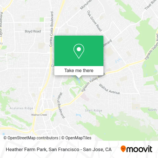 Mapa de Heather Farm Park