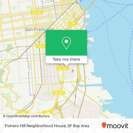 Potrero Hill Neighborhood House map