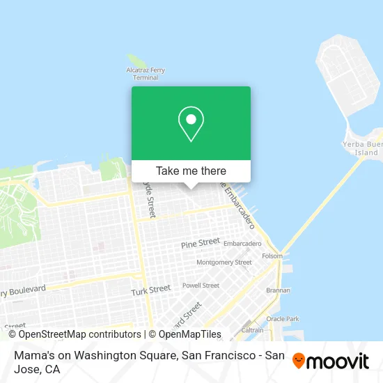 Mapa de Mama's on Washington Square