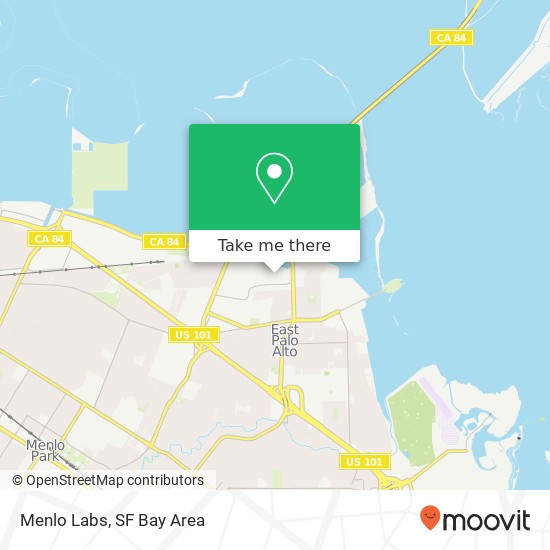 Menlo Labs map