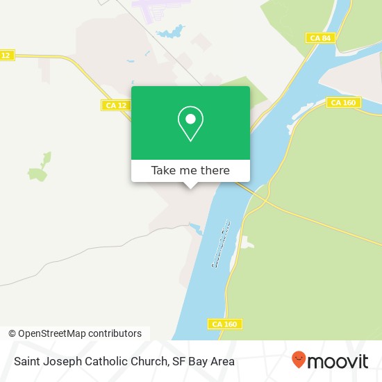 Saint Joseph Catholic Church map