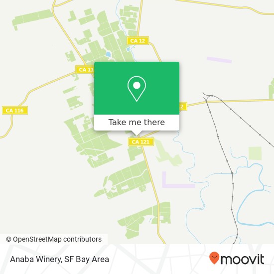 Anaba Winery map