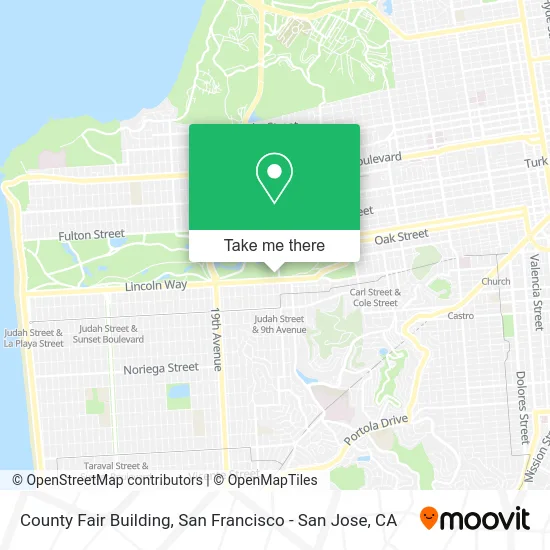 County Fair Building map