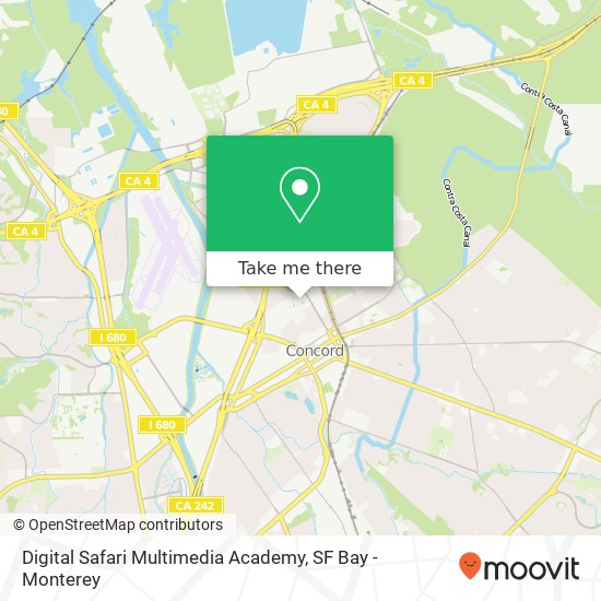 Digital Safari Multimedia Academy map