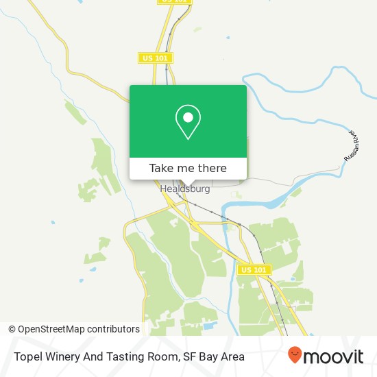 Mapa de Topel Winery And Tasting Room