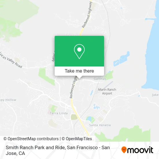 Mapa de Smith Ranch Park and Ride