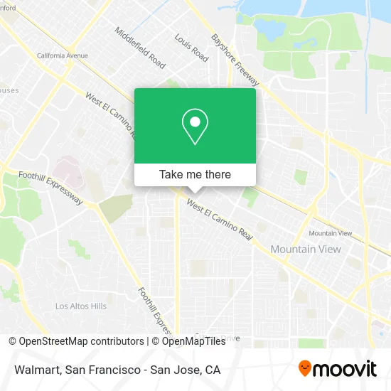 Walmart map
