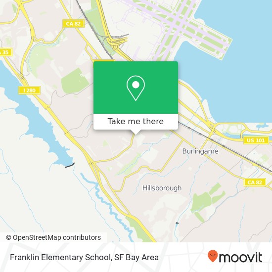 Franklin Elementary School map