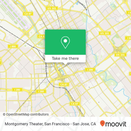 Montgomery Theater map