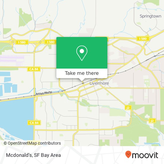 Mcdonald's map