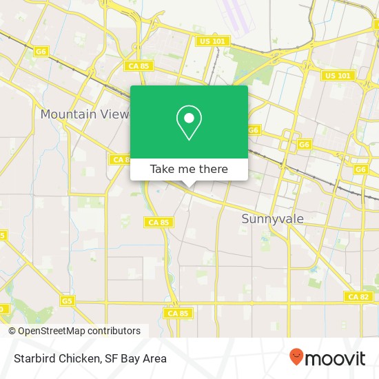 Starbird Chicken map
