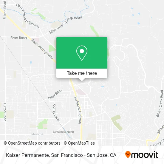 Mapa de Kaiser Permanente