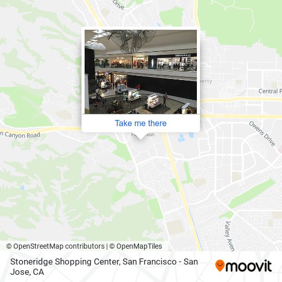 Mapa de Stoneridge Shopping Center