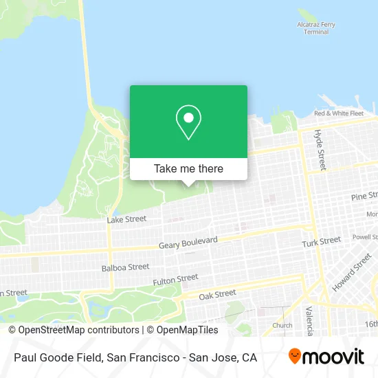 Paul Goode Field map