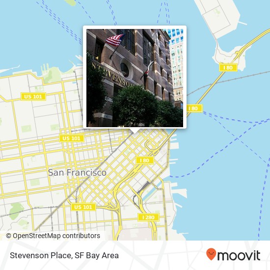 Mapa de Stevenson Place