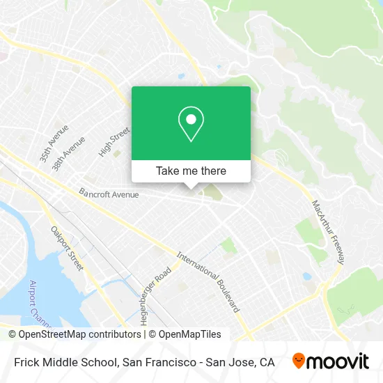 Frick Middle School map