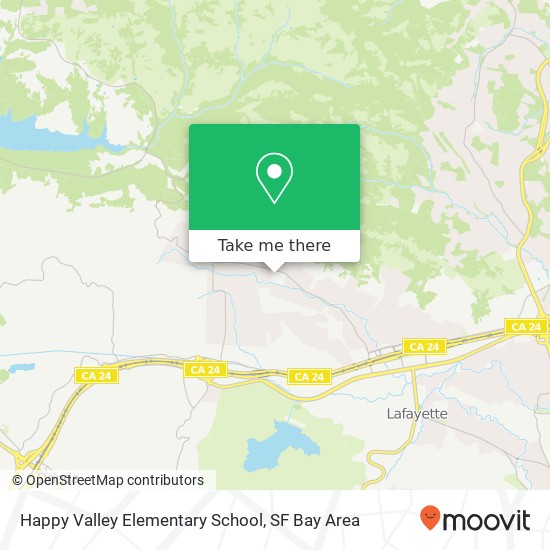 Mapa de Happy Valley Elementary School