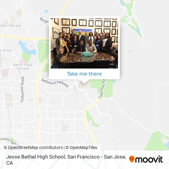 Mapa de Jesse Bethel High School