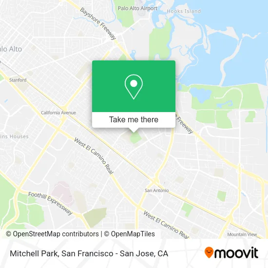 Mapa de Mitchell Park