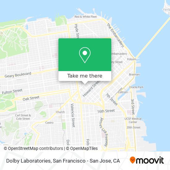 Dolby Laboratories map