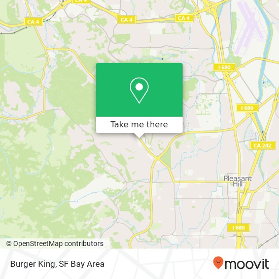 Burger King map