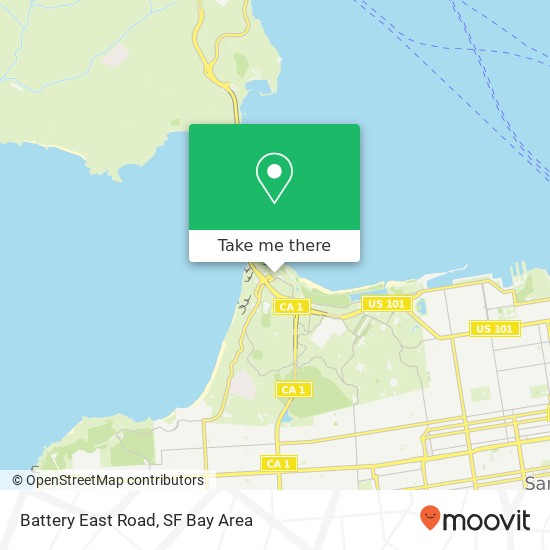Battery East Road map