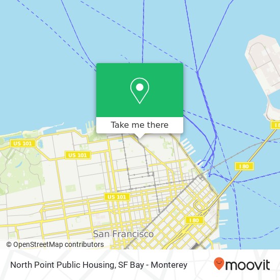 Mapa de North Point Public Housing