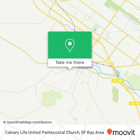 Mapa de Calvary Life United Pentecostal Church