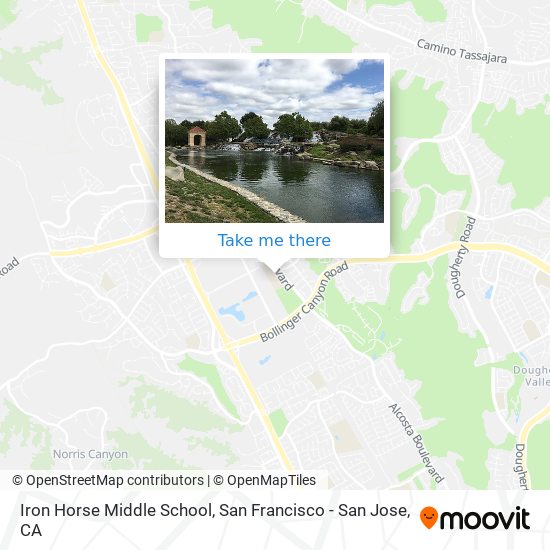 Mapa de Iron Horse Middle School