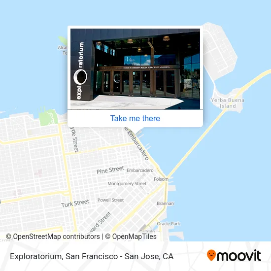 Exploratorium map