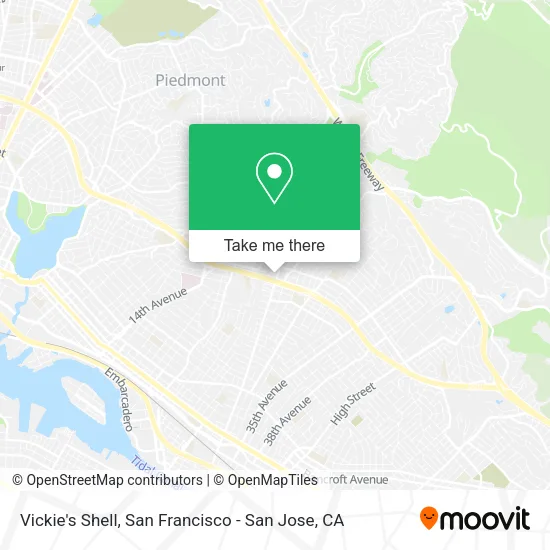 Mapa de Vickie's Shell
