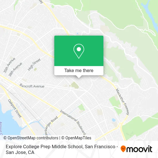 Explore College Prep Middle School map