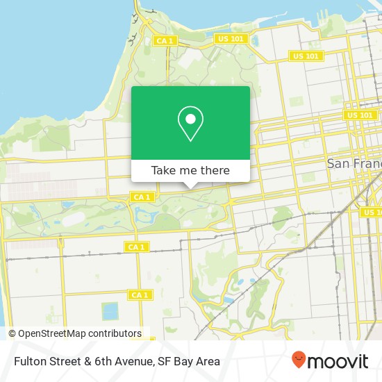 Mapa de Fulton Street & 6th Avenue