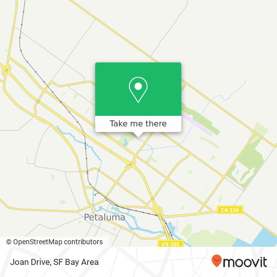 Mapa de Joan Drive