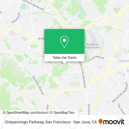 Mapa de Chilpancingo Parkway