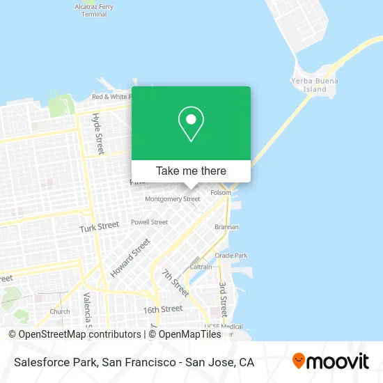 Salesforce Park map