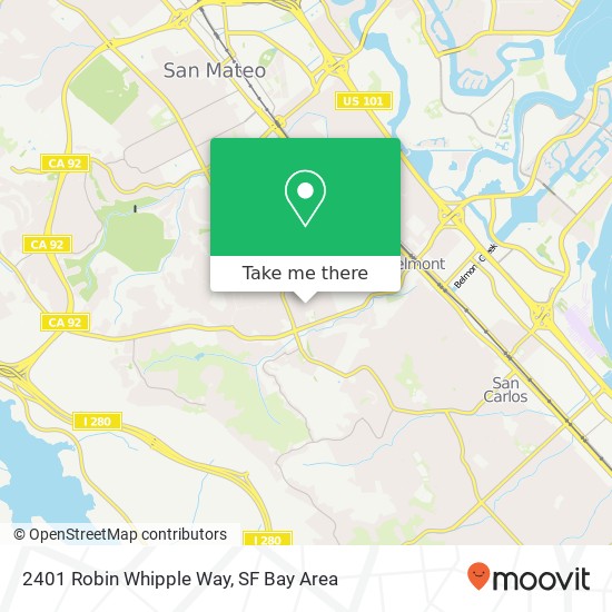 2401 Robin Whipple Way map