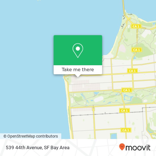 539 44th Avenue map