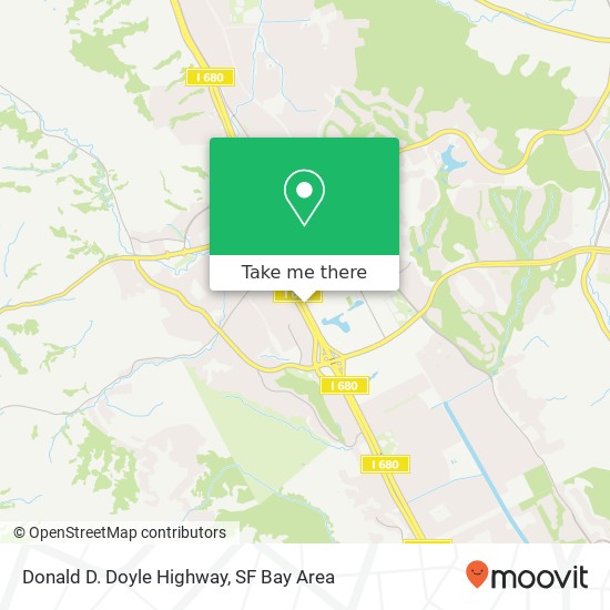 Donald D. Doyle Highway map