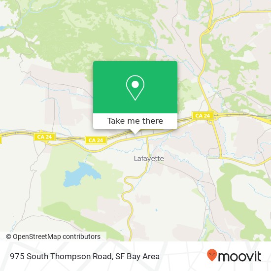 Mapa de 975 South Thompson Road