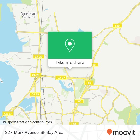 Mapa de 227 Mark Avenue