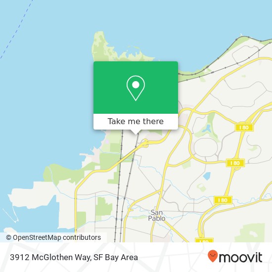 Mapa de 3912 McGlothen Way